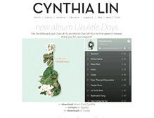 Tablet Screenshot of cynthialin.com